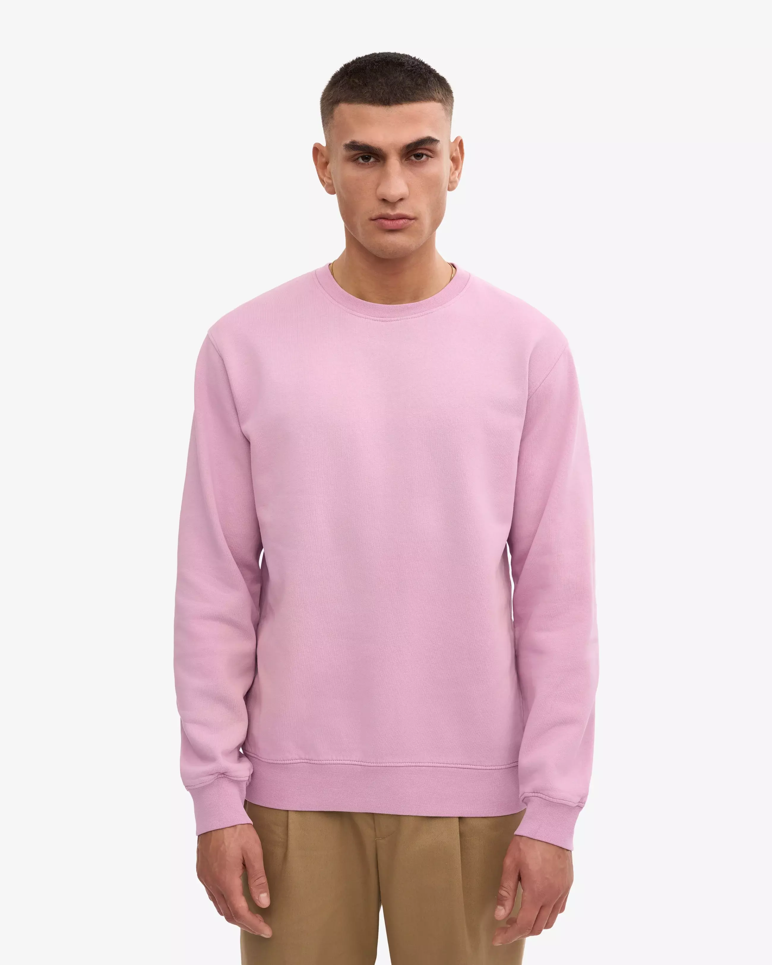 Colorful Standard Classic Organic Crew Sweatshirt Herren Cherry Blossom